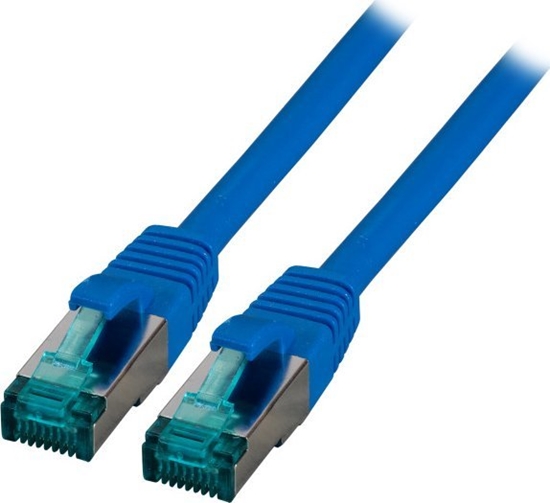 Picture of EFB EFB RJ45 Patchkabel S/FTP, Cat.6A, LSZH, 0,5m, blau