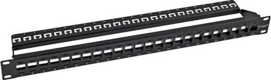 Picture of EFB Patch panel 1U 24x slot keystone (11124115)