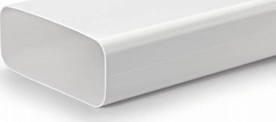 Picture of Eico Fixed pipe for exhaust 90 x 220 mm. - 1 meter