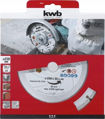 Изображение Einhell TARCZA DIAMENTOWA DO BETONU, KAMIENIA 230MM 49796870