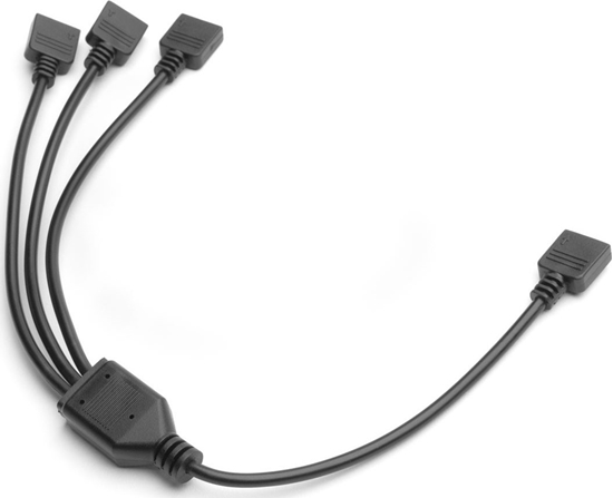 Picture of EK Water Blocks EK Water Blocks EK-Loop D-RGB Splitterkabel, 3-fach - schwarz