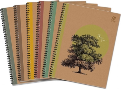 Изображение Elanders Koozeszytt A4/80K By Nature - Forrest (5szt)