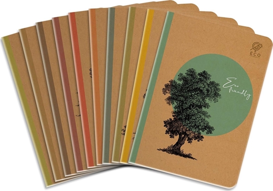 Picture of Elanders Zeszyt A5/64K linia By Nature - Japan (10szt)