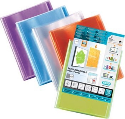 Picture of Elba Demomappe Polyvision A4 m/20 lommer lomme og forside klar