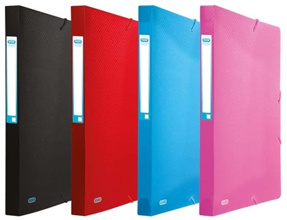 Picture of Elba Teczka szeroka Elba Urban A4/40 mm z gumk czarna (400104371)