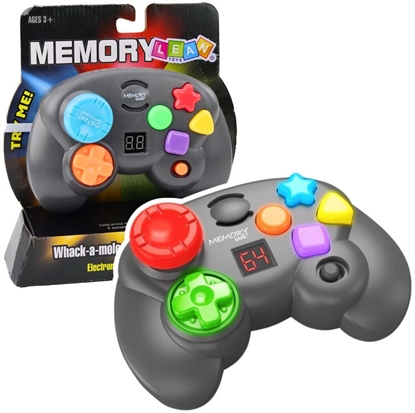 Attēls no Elektroniczna Gra Logiczna Pamiciowa Memory Konsola Pad LEAN Toys