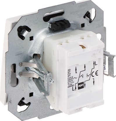 Изображение Elektro-Plast CZNIK SCHODOWY PODWÓJNY SANTRA/4118-10/EPN 250V 10A Elektro-Plast