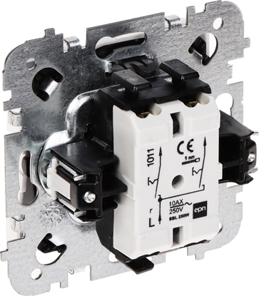 Изображение Elektro-Plast CZNIK WIECZNIKOWY PODWÓJNY SANTRA/4111-10/EPN 250V 10A Elektro-Plast