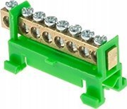 Изображение Elektro-Plast Listwa zaciskowa Elektro-Plast Opatówek ochronna LZOG-8P 49.208 zielona