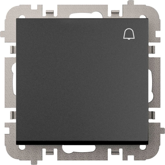 Picture of Elektro-Plast Vestra cznik zwierny dzwonek bez ramki podtynkowy IP20 czarny 3814-19