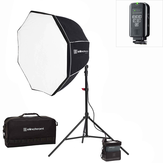 Изображение Elinchrom ELB 500 TTL - One Light Portrait Kit