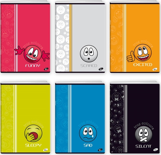 Picture of Elisa ZESZYT A5 32K LINIA TRUE COLOURS PAKIET 20 SZTUK