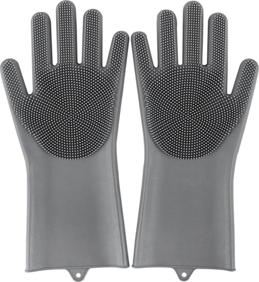 Изображение Elitehoff Rkawice Silikonowe Do Mycia Naczy Warzyw E-6274