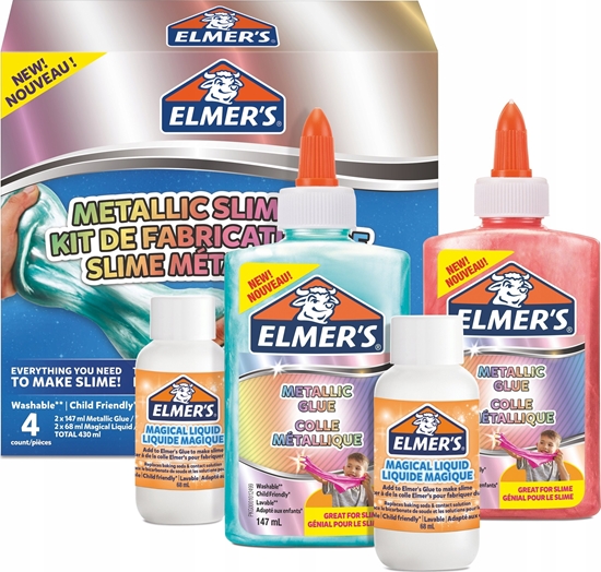 Picture of Elmers Elmer's - Metallic Slime Kit (2109483) /Arts and Crafts /Multi