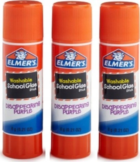 Picture of Elmers Elmers Klebestift Disappearing Purple 6G - 3er Blister