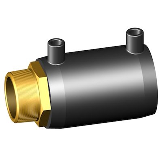 Picture of EM pāreja ar ārejo vītni D40x1 1/4"