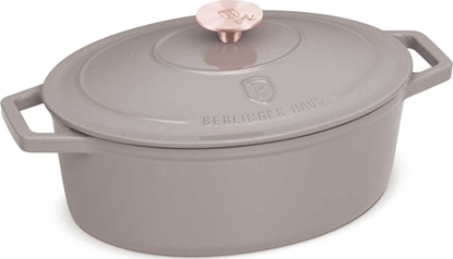 Picture of EMALIOWANA BRYTFANNA ELIWNA 30cm BERLINGER HAUS BH-6541 TAUPE