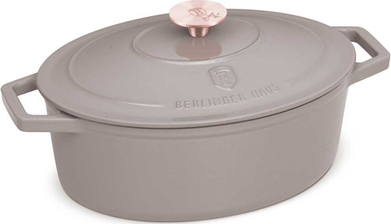 Picture of EMALIOWANA BRYTFANNA ELIWNA 30cm BERLINGER HAUS BH-6541 TAUPE