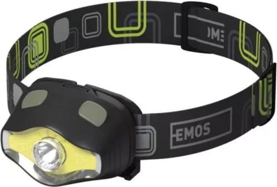 Picture of Emos Latarka czoowa Emos P3536 LED COB 3W + LED 3W, 220 lm, 100m 3 AAA