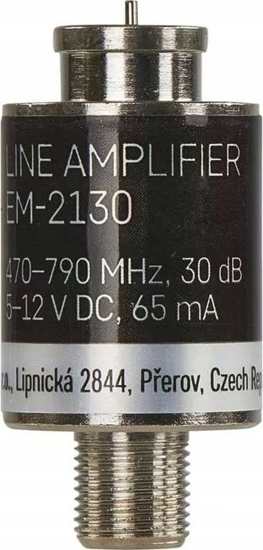 Изображение Emos Liniowy wzmacniacz antenowy Emos J5710 30 dB