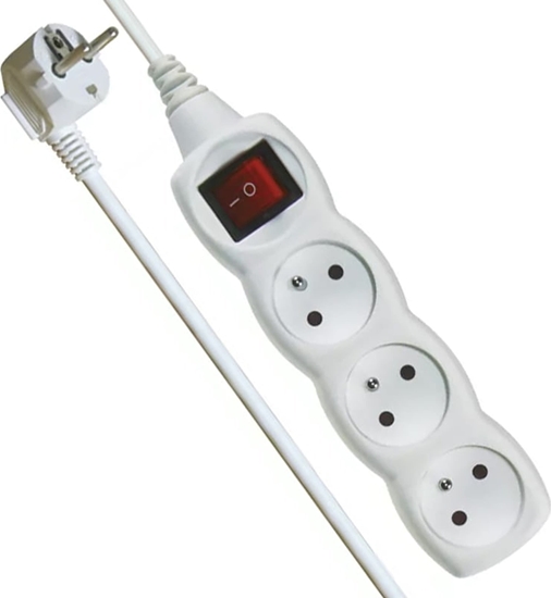 Picture of Emos Przeduacz Emos P13115 z wycznikiem 3 gniazda 1,5m