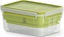Attēls no Emsa CLIP & GO Lunchbox XL, lunch box (green/transparent, with inserts)