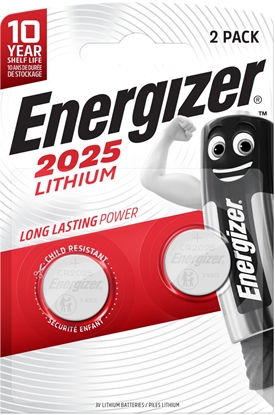 Изображение Energizer 638708 bateria do uytku domowego Jednorazowa bateria CR2025 Lit