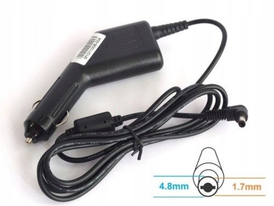Picture of Energy4U CA01 9.5V / 2.315A (4.8x1.7mm) 22W, zasilacz samochodowy do netbooka Asus