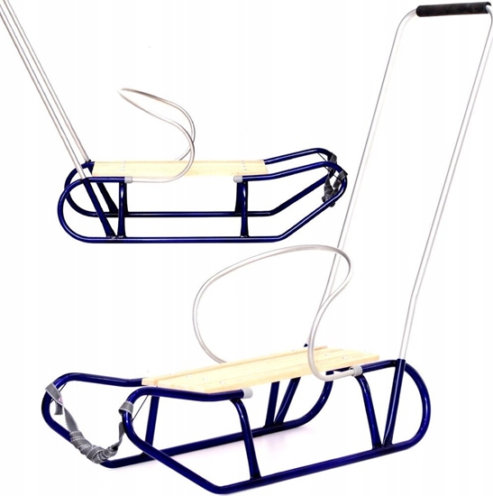 Picture of Enero SANKI METALOWE TOMEK Z OPARCIEM I PCHACZEM NIEBIESKIE