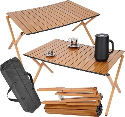 Attēls no Enero STOLIK TURYSTYCZNY SKADANY 90x60x45CM W TORBIE ENERO CAMP