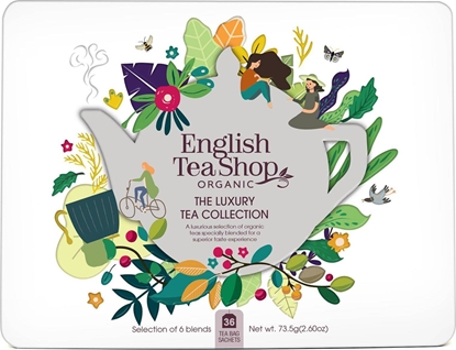 Изображение English Tea English Tea Shop, Herbata BIO Zestaw Luxury Tea Collection, 36 saszetek