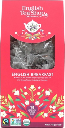 Изображение English Tea English Tea Shop, Herbata English Breakfast, 15 piramidek