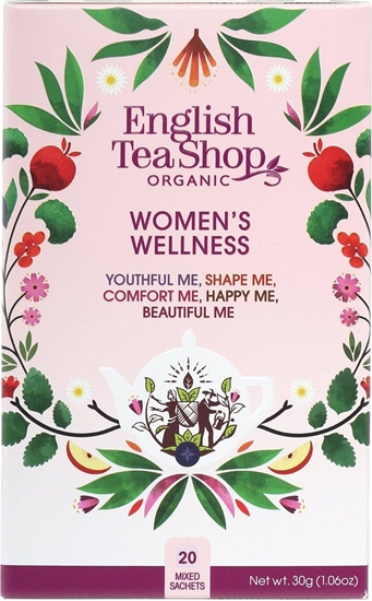 Picture of English Tea English Tea Shop, Herbata Mix Smaków, WOMANS WELLNESS, 30g