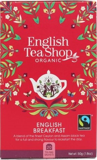 Picture of English Tea Sho Herbata English Breakfast (20x2,5) BIO 50 g