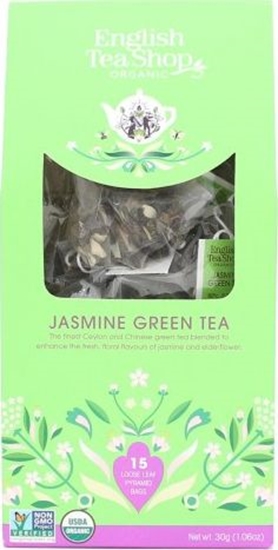 Picture of English Tea Shop Herbata Jasmine Green Tea 15 piramidek
