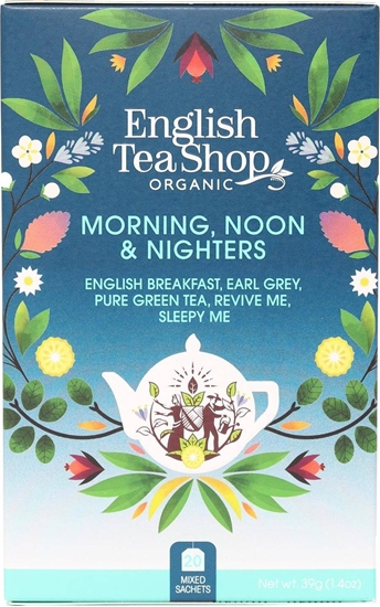 Picture of English Tea Shop Herbata Morning, Noon & Nighters, 5 smaków, 20 saszetek