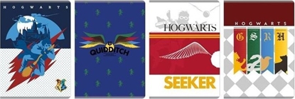 Изображение EPLUSM ZESTAW 4x ZESZYT W KRATK 60k HARRY POTTER