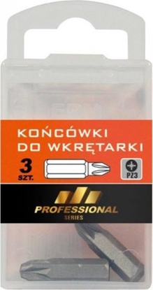 Attēls no EPM Kocówki do wkrtarki PZ3 25mm 3szt. E-400-0376