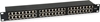 Изображение Equip 48-Port Cat.6 Shielded Patch Panel, Black