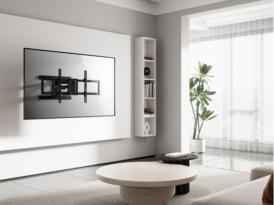 Изображение Equip 650348 televizora stiprinājums 2,54 m (100") Melns