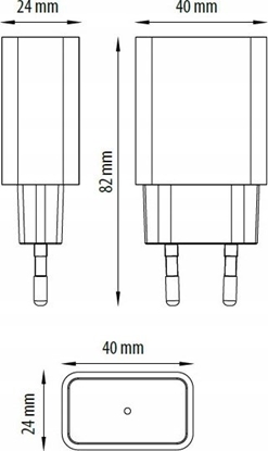 Изображение EREPEATER - repeater sieci ZigBee natynkowy (wzmacniacz sygnau), 230V