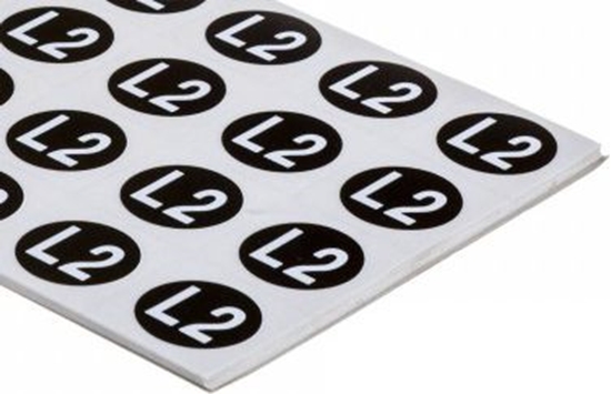 Picture of Ergom Znaki samoprzylepne ZS D12 / L2 16 x 11,5mm (E04ZP-02030400600)