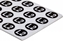 Attēls no Ergom Znaki samoprzylepne ZS D12 / L2 16 x 11,5mm (E04ZP-02030400600)