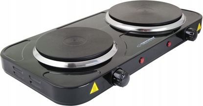 Attēls no Esperanza Kuchenka elektryczna Yellowstone 1500W Czarna (EKH014)