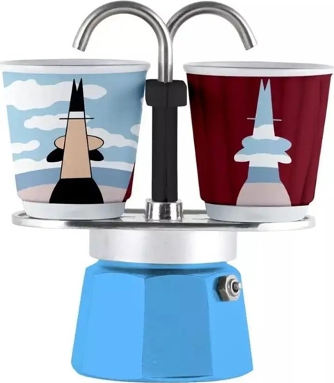 Picture of ESPRESSOKANDE SÆT MINI EXPRESS MAGRITTE + 2 ESPRESSOKOPPER