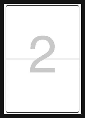 Picture of Esselte Shipping label 199.6x143.5 pk/100