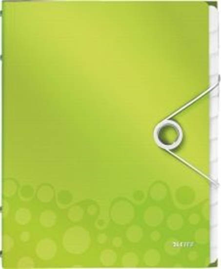 Picture of Esselte Teczki z 12 przegródkami Leitz Wow zielony (4634-00-64)