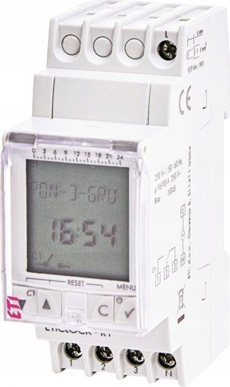 Picture of ETI DIGITAL TIME RELAY ETICLOCK-R1