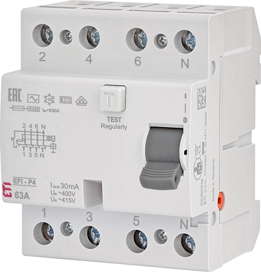 Picture of ETI EFI-P4 AC 63/0.03 WY.RÓNIC-PRD.