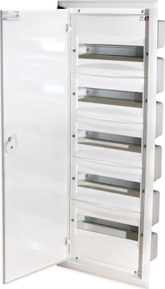 Attēls no ETI ETI Rozdzielnica p/t metalowy front 5x12 ERP12-5 (N+PE) DIDO 001101298